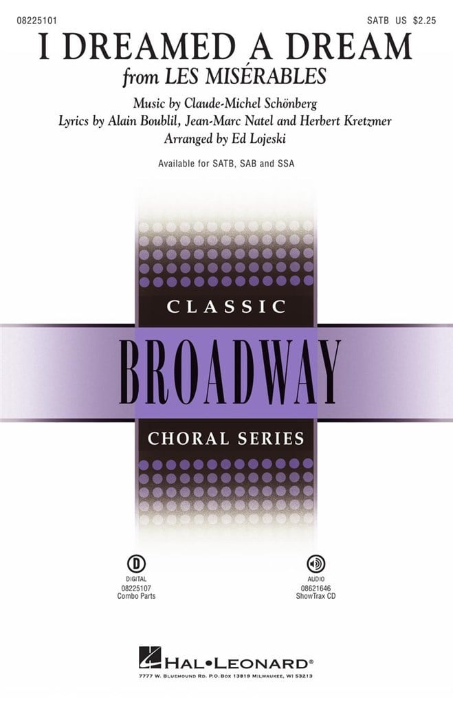 I Dreamed a Dream (from Les Misérables)